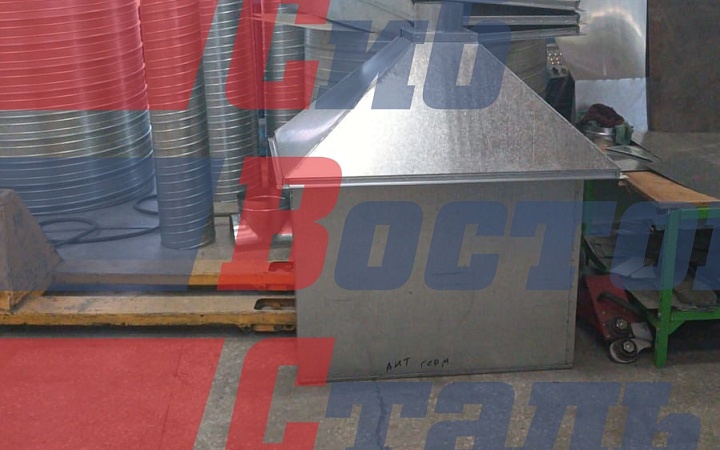 Фасонные элементы вентиляции