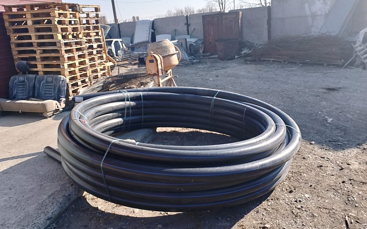 Труба полиэтиленовая ПЭ-100 SDR-17 Ду-110х6,6мм. (100 м) 