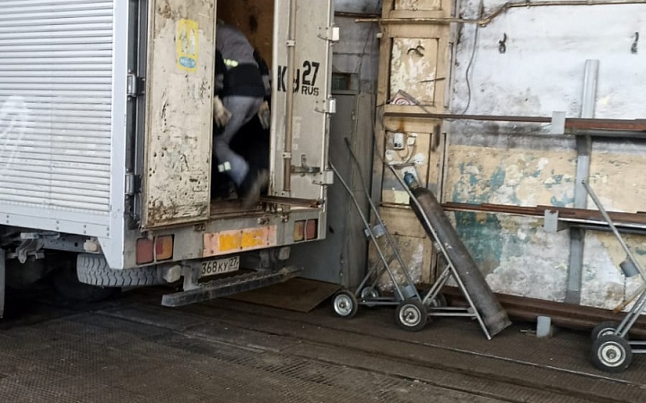 Отгрузка металлопроката 