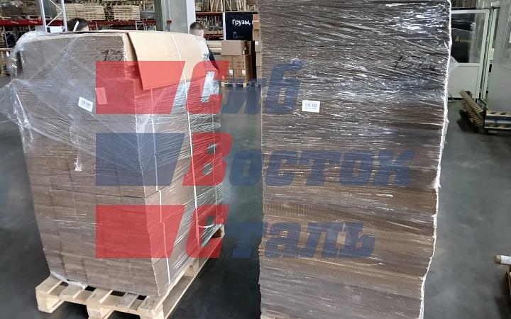 Гофролист Т-21 1200x800 Бурый и Полоса картонная (Т21) -1000х15