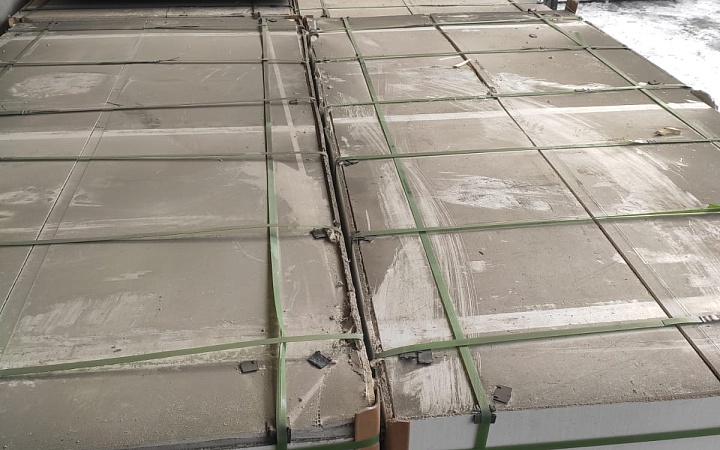 лист стекломагнезитовый (СМЛ) 10х2500х1220 стандарт