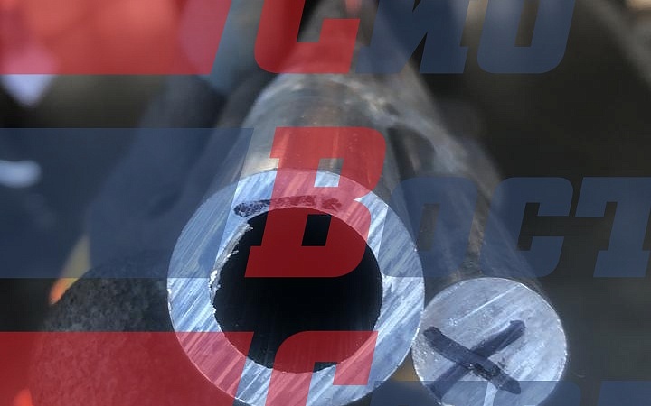 Алюминиевая труба и круг