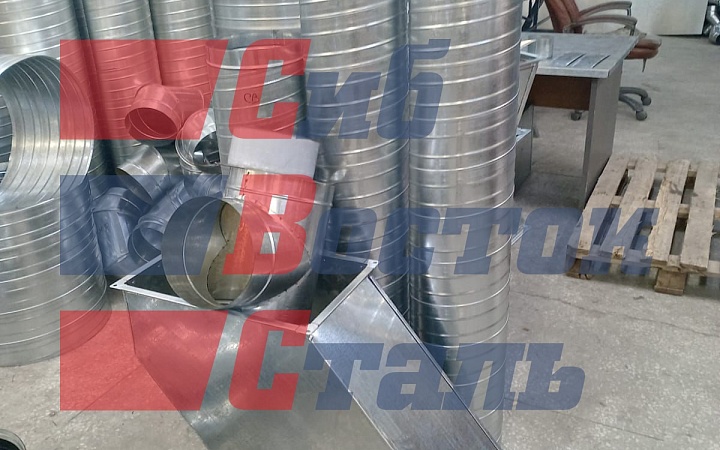 Фасонные элементы вентиляции