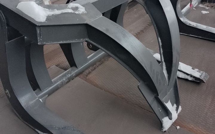 Лесозахват на фронтальный погрузчик 1,5 тн грузоподьемность HZM, XCMG, SDLG