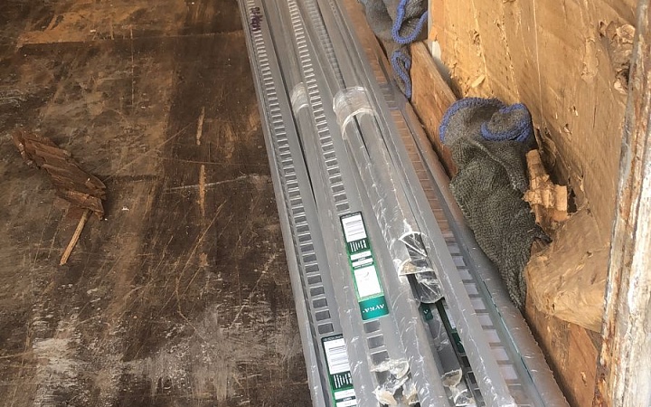 Профиль для плитки до 10 мм окантовочный наружный алюминиевый 2700х27х14,5 мм