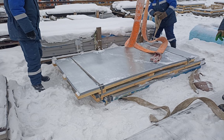 Лист оцинкованный 0,35х1250х2500мм ст.08пс ГОСТ 14918-80