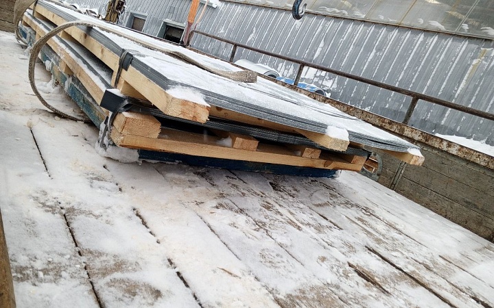 Лист оцинкованный 0,35х1250х2500мм ст.08пс ГОСТ 14918-80