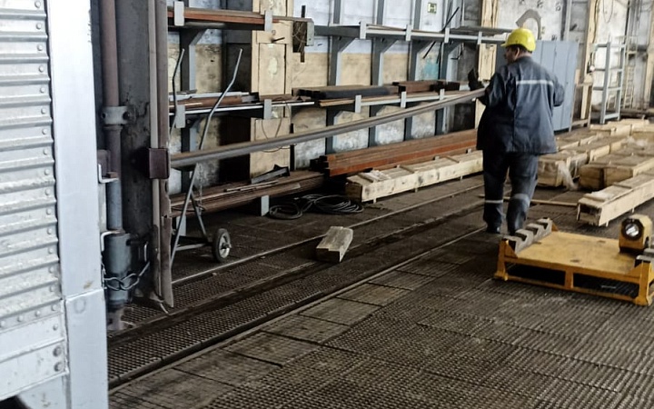 Отгрузка металлопроката 